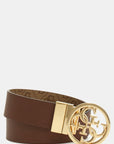 GUESS NOELLE ADJ & REV PANT BELT H35 LATTE LOGO/LI