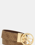 GUESS NOELLE ADJ & REV PANT BELT H35 LATTE LOGO/LI