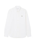 LACOSTE AB782 CASUAL SHIRTS MALE ADULT BLANC