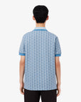 LACOSTE RIBBED COLLAR SHIRT CROISSANT
