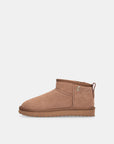 LIU JO - ANKLE BOOT COW SUEDE COGNAC
