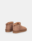 LIU JO - ANKLE BOOT COW SUEDE COGNAC
