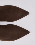 LIU JO MY DEVA 04 - ANKLE BOOT KID SUEDE EBANO