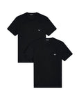 EMPORIO ARMANI 2 PACK TOP BLACK/BLACK