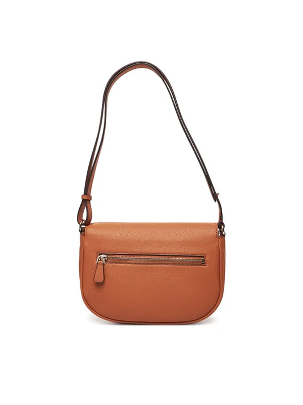 GUESS CALEBRA CONVERTIBLE XBODY FLAP COGNAC