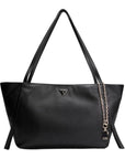 GUESS DEVON 3 COMP TOTE BLACK