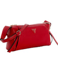 GUESS DEVON MINI CROSSBODY DARK CHERRY