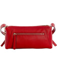 GUESS DEVON MINI CROSSBODY DARK CHERRY