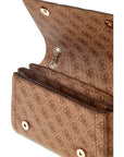 GUESS NOELLE II CNVRTBLE XBODY FLAP LATTE LOGO/LIG
