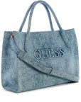 GUESS CAMDEN SHOULDER BAG DENIM