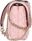 GUESS EVERLEE MINI CNVRTBLE XBDY FLP ROSEWATER