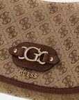 GUESS SAMANTHA FLAP SHOULDER BAG