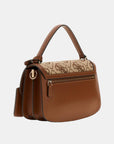 GUESS AUDREY LOGO CNVRTBL XBDY FLAP LATTE LOGO