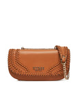 GUESS TATUM CONVERTIBLE XBODY FLAP CARAMEL
