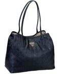GUESS VICTTORIA 2 IN 1 TOTE BLACK LOGO