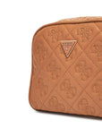 GUESS ADELASIA CAMERA CROSSBODY CARAMEL
