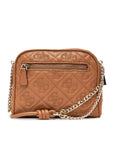 GUESS ADELASIA CAMERA CROSSBODY CARAMEL