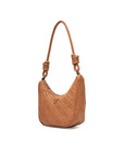 GUESS ADELASIA TOP ZIP SHOULDER BAG CARAMEL