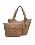 GUESS CALISTA 2 IN 1 TOTE LATE LOGO