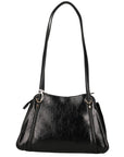 GUESS XENA SHOULDER SATCHEL BLACK