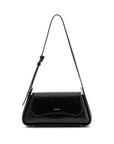 GUESS XENA FLAP SHOULDER BAG BLACK