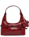 GUESS TAYLOR MINI HOBO RED