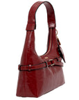 GUESS TAYLOR MINI HOBO RED