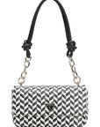 GUESS CAMDEN SHOULDER BAG BLACK MULTI