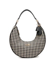 GUESS MIREMA HOBO SHOULDER BAG BLACK MULTI