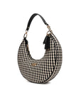 GUESS MIREMA HOBO SHOULDER BAG BLACK MULTI