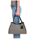 GUESS MIREMA GIRLFRIEND CARRYALL BLACK MULTI