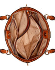 GUESS FRANKIE GIRLFRIEND SATCHEL CARAMEL