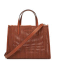 GUESS BRIGITTA 2 IN 1 TOTE COGNAC