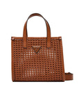GUESS BRIGITTA MINI 2 IN 1 TOTE COGNAC