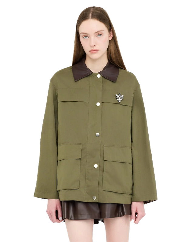 LIU JO GIACCONE TS.NAVETTA MIMETIC