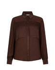LIU JO BLUSE CIOCCOLATO