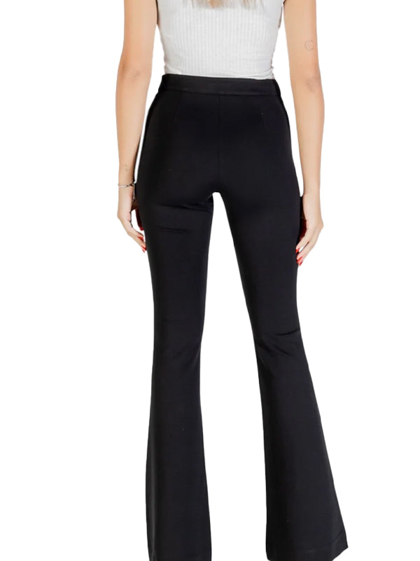 LIU JO PANT.BEAT NERVATURE H.W. NERO