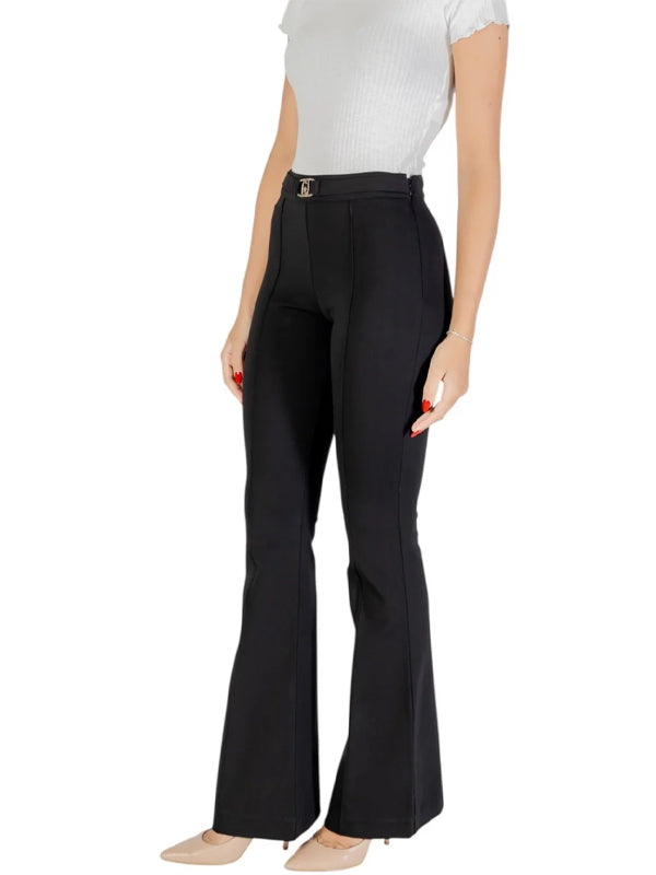 LIU JO PANT.BEAT NERVATURE H.W. NERO