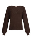 LIU JO MAGLIA CHIUSA CIOCCOLATO