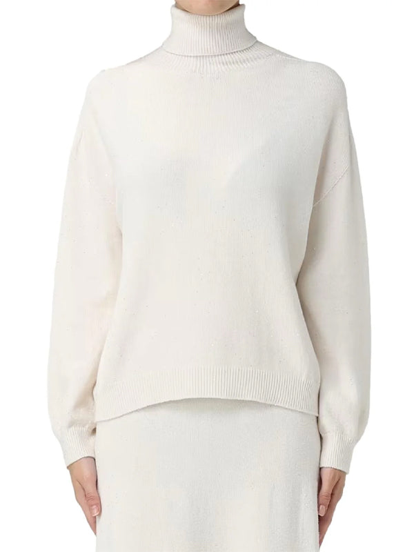 LIU JO MAGLIA CHIUSA BLANCO