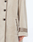LIU JO CAPPOTTO TEDDY BEIGE SCURO