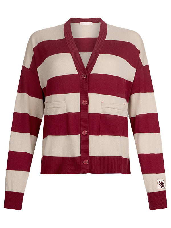 LIU JO MAGLIA APERTA PEPPER/BEIGE