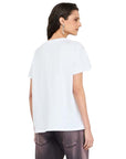 LIU JO ECS T-SHIRT MODA M/C B.CO/FAITHTFUL