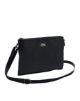 LACOSTE FLAT CROSSOVER BAG NOIR