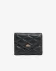 LACOSTE BILLFOLD COMPACT WALLET NOIR