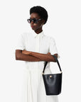 LACOSTE CROSSOVER BAG S BUCKET BAG NOIR