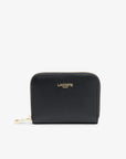 LACOSTE ZIP WALLET XS ZIP COIN WALLET NOIR