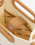 LACOSTE CROSSOVER BAG S TOTE BAG NATURAL TAN