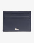 LACOSTE CC HOLDER COW LEATHER MARINE