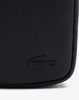LACOSTE CROSSOVER BAG SLIM VERTICAL CAMERA BAG NOIR